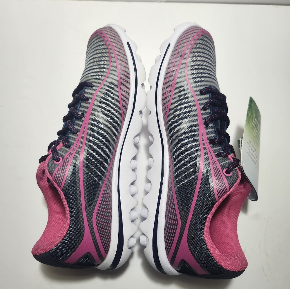 Pophet Billy 5100 Stylish Pink and Navy Women's Running Shoes